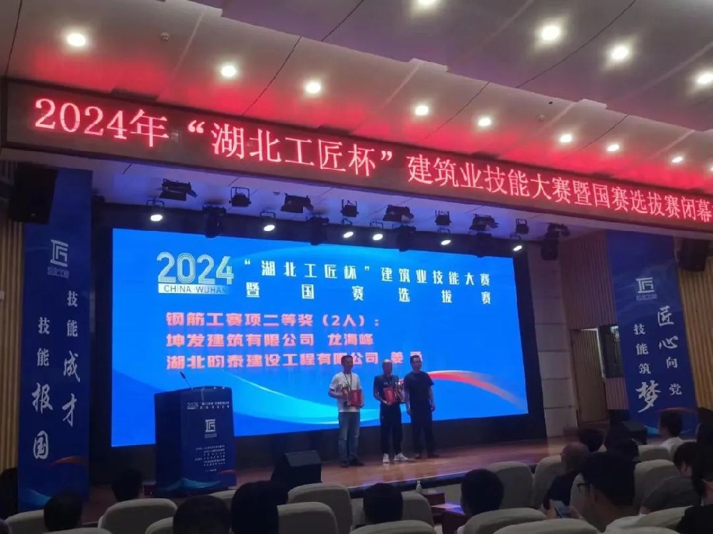 喜报丨建工集团在2024年“湖北工匠杯”技能大赛中获佳绩